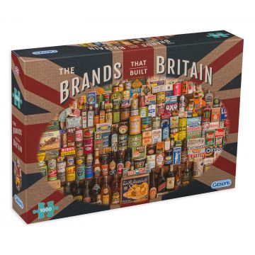 Puzzle Gibsons din 1000 de piese - Brandurile care au construit Marea Britanie, Robert Opie