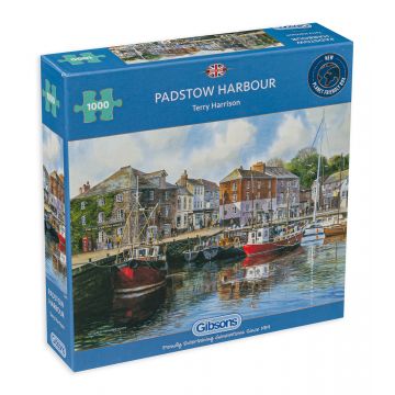 Puzzle Gibsons din 1000 de piese - Port Padstow, Anglia, Terry Harrison