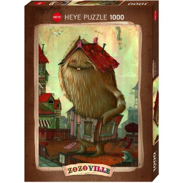 Puzzle Heye din 1000 de piese - Cartier, Zozoville