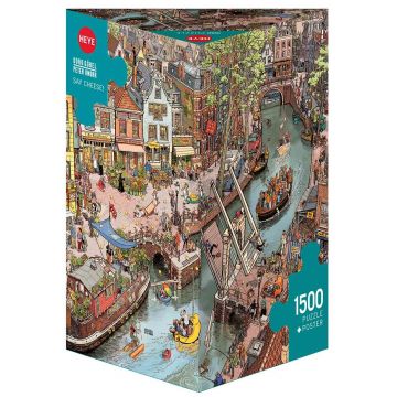 Puzzle Heye din 1500 de piese - Spune „Zambeste!”, Gobell / Knorr