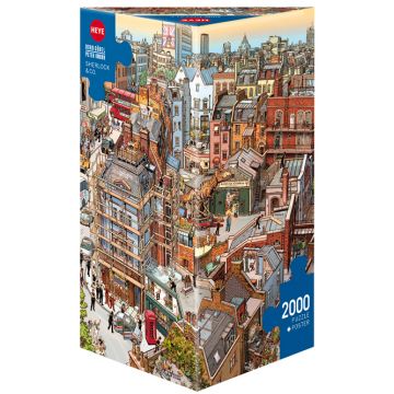 Puzzle Heye din 2000 de piese - Sherlock & Co, Doro Gobell si Peter Knorr