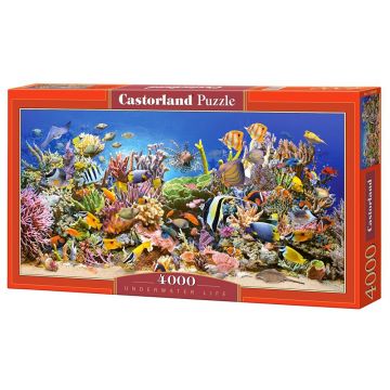 Puzzle panoramic Castorland din 4000 de piese - Viata in mare