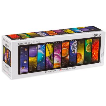 Puzzle panoramic Eurographics din 1000 de piese - Sistemul solar