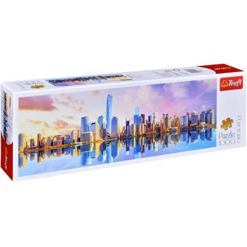 Puzzle panoramic Trefl din 1000 de piese - Manhattan