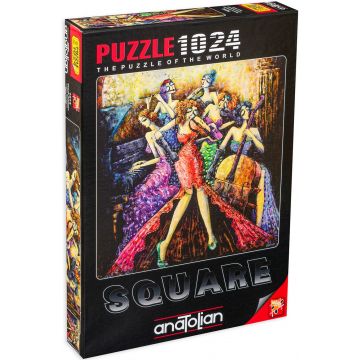 Puzzle patrat Anatolian din 1024 de piese - Orchestra doamnelor, Derya Yıldız