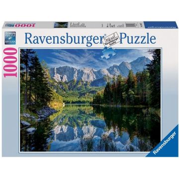 Puzzle Ravensburger de 1000 piese - Lacul Eibsee, Germania
