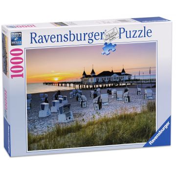 Puzzle Ravensburger de 1000 piese - Statiunea Baltica „Ahlbeck“