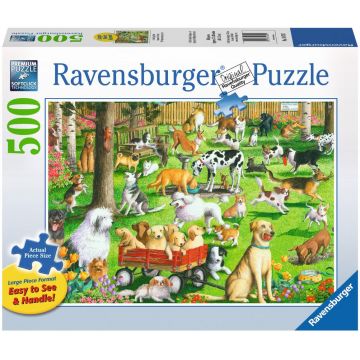Puzzle Ravensburger de 500 XXL piese - In parc