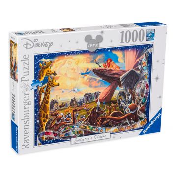 Puzzle Ravensburger din 1000 de piese - Regele Leu