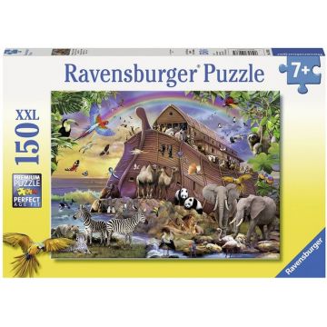 Puzzle Ravensburger din 150 XXL de piese - Urcarea in arca lui Noe