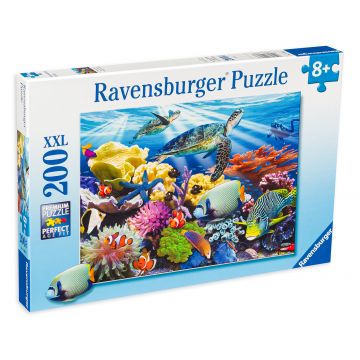 Puzzle Ravensburger din 200 XXL de piese - Lumea subacvatica