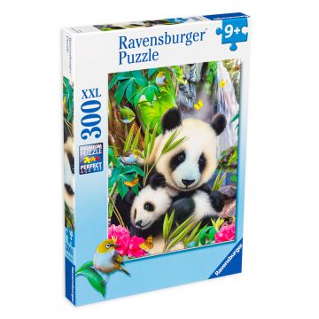 Puzzle Ravensburger din 300 XXL de piese - Panda