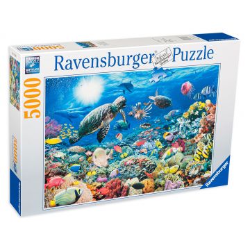 Puzzle Ravensburger din 5000 de piese - Lumea subacvatica