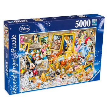 Puzzle Ravensburger din 5000 de piese - Mickey Mouse pictor
