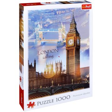 Puzzle Trefl din 1000 de piese - Londra in zori