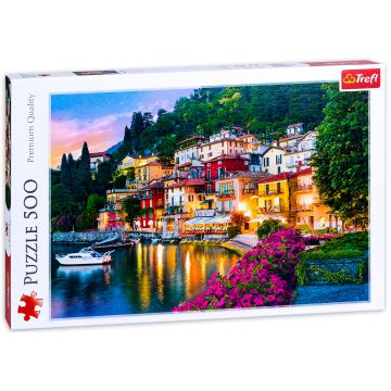 Puzzle Trefl din 500 de piese -  Lacul Komo, Italia
