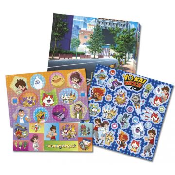 Set creatie Totum Yo-Kai Watch - Decoreaza singur, cu stickere