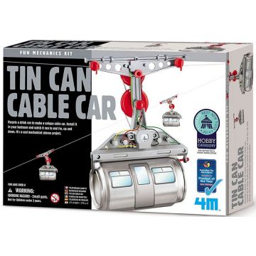 Set creativ 4M KidzLabs - Ridicați din cutii de conserve