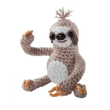 Set creativ de crosetat cu un carlig Folia - Croseteaza singur, Lenes