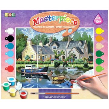Set creativ de desen KSG Crafts - Ape linistite