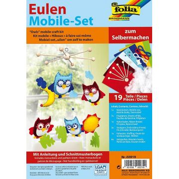 Set creativ Folia - Fa-ti singur, Bufnite