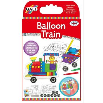 Set creativ Galt - Deseneaza si umfla, trenulet