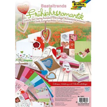 Set creativ pentru aplicatii si scrapbookingг Folia - Romantica