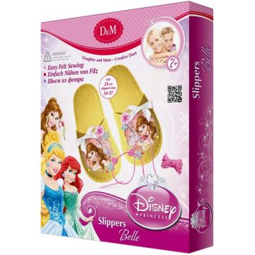 Set creativ Revontuli Toys Oy - Coase singur, papuci cu Belle