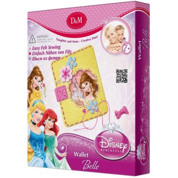 Set creativ Revontuli Toys Oy - Coase singur, portofel cu Belle