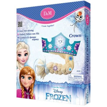 Set creativ Revontuli Toys Oy - Fa-ti singur, coroana lui Elsa