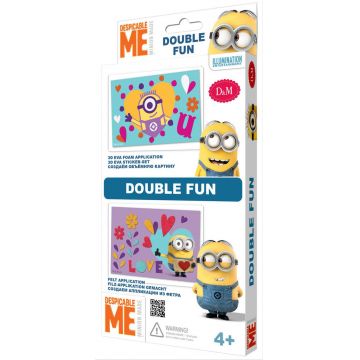 Set creativ Revontuli Toys Oy - Pentru aplicare II, dublu, Minions