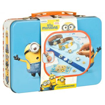 Set creativ Totum Minions - Decoreaza singur, bratari cu minioni