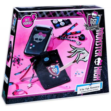 Set creativ Totum Monster High - Decoreaza singur, accesorii pentru telefon