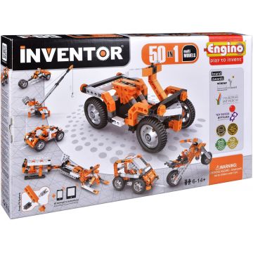 Set de constructie Engino Inventor - 50 in 1 Multi models