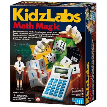Set de creatie 4M KidzLabs - Trucuri matematice