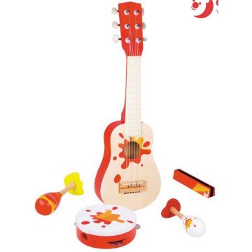 Set muzical din lemn Classic World - Stea