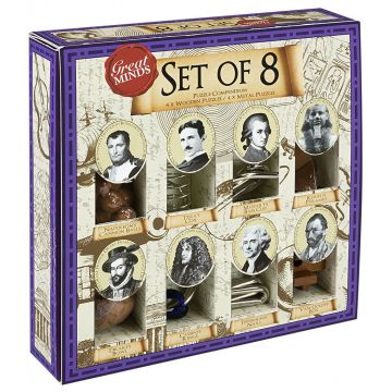 Set puzzle-uri logice Professor Puzzle – 8 bucati