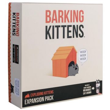 Extensie pentru jocul de societate Exploding Kittens - Barking Kittens