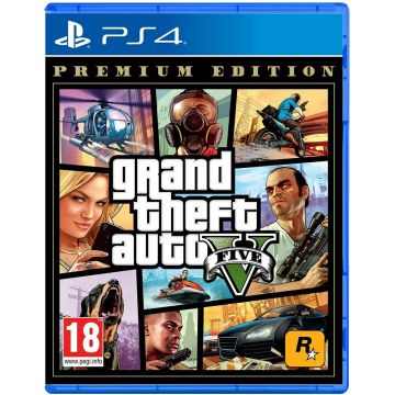 Grand Theft Auto V - Premium Online Edition (PS4)