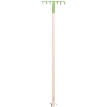 Grebla gradina pentru copii Bigjigs - Cu maner lung