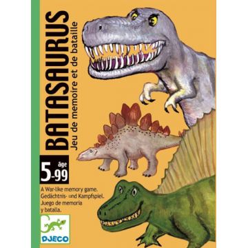 Joc de cărți pentru copii Djeco - Batasaurus