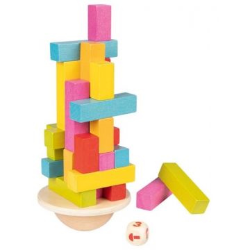 Joc de echilibrare din lemn Goki - Dancing Tower