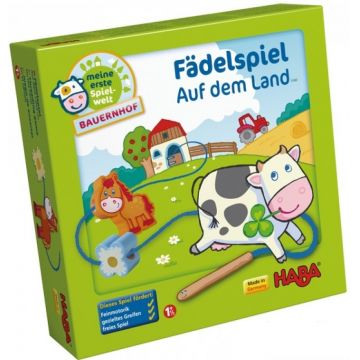 Joc de insirat din lemn Haba - Ferma