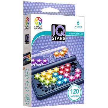 Joc de logică pentru copii Smart Games Pocket IQ - IQ Stele