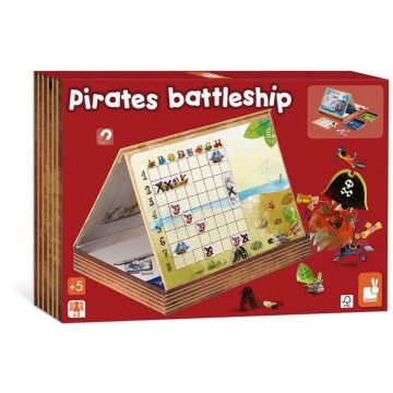 Joc de memorie pentru copii Janod - Lupta de pe mare cu piratii