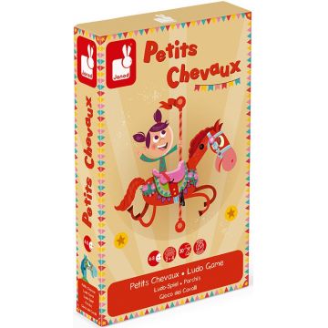 Joc de societate Janod Carrousel - Nu te supara frate, caii mici