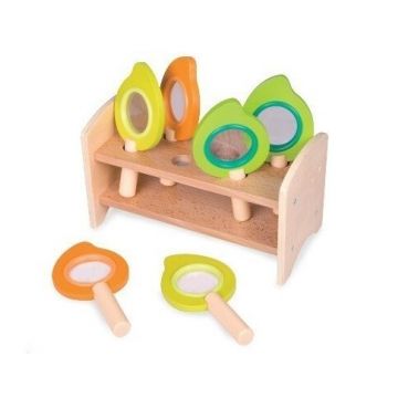 Jucarie din lemn Classic World - Lupe, set
