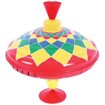 Jucărie pentru copii Bigjigs - Titirez colorat