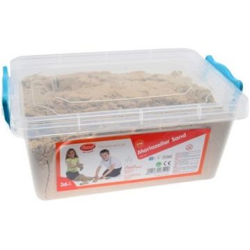 Nisip de joacă Bigjigs - În cutie de plastic, 5 kg