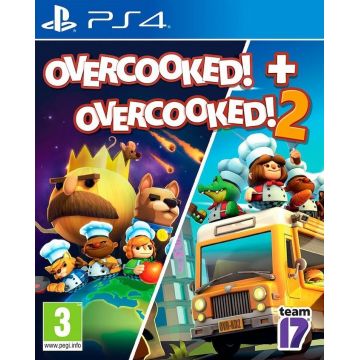 Overcooked! + Overcooked! 2 - Double Pack (PS4)
